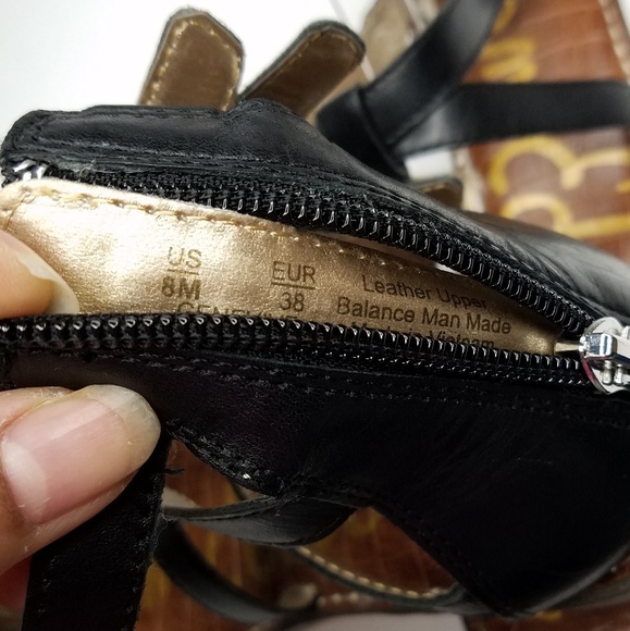 Sam Edelman Studded Gladiator Sandals --SH10 - Picture 3 of 4